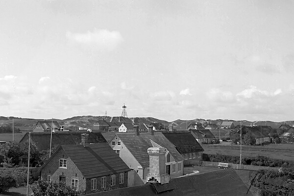 S&oslash;nderho: Udsigt fra Sonnich Thomsens hus