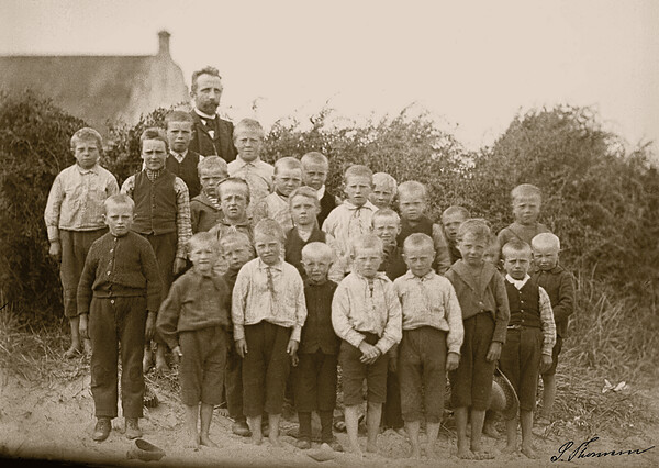 Sønderho, Fanø: Skolebillede Sønderho skole