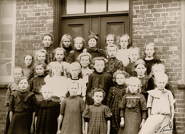 Sønderho, Fanø: Skolebillede Sønderho skole