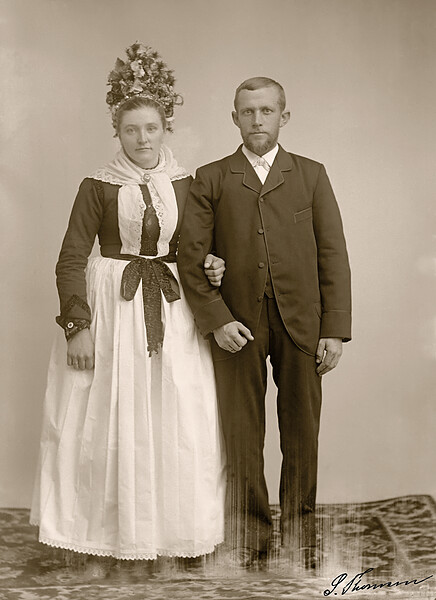 Sønderho, Fanø: Hans Christiansen og Anne Katrine, f. Thygesen