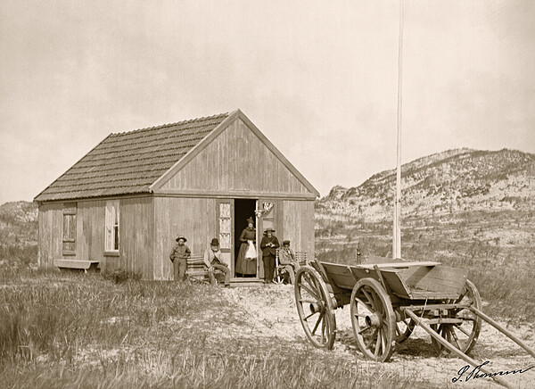 Sønderho, Fanø: 'Hønehuset' Sønderho sydspids